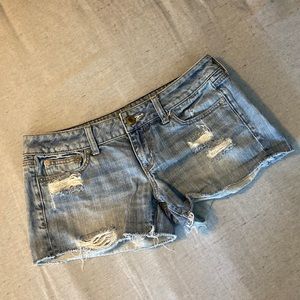 American Eagle denim cut off Shorts, Size 8
